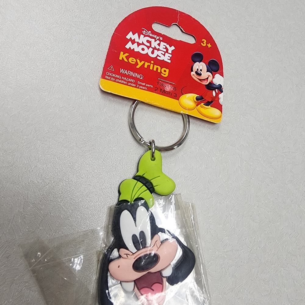 Vintage Disney Goofy Head House Car Key Holder Mickey Mouse Works Cartoon
